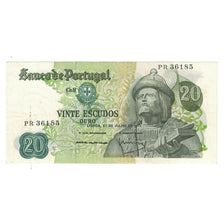 Banknote, Portugal, 20 Escudos, 1971, 1971-07-27, KM:173, UNC(63)