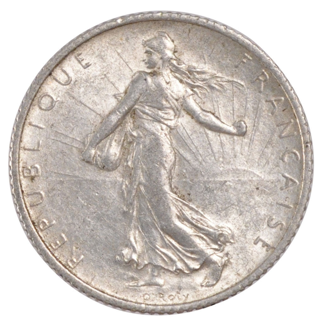 Coin, France, Semeuse, Franc, 1905, AU(55-58), Silver, Gadoury:467