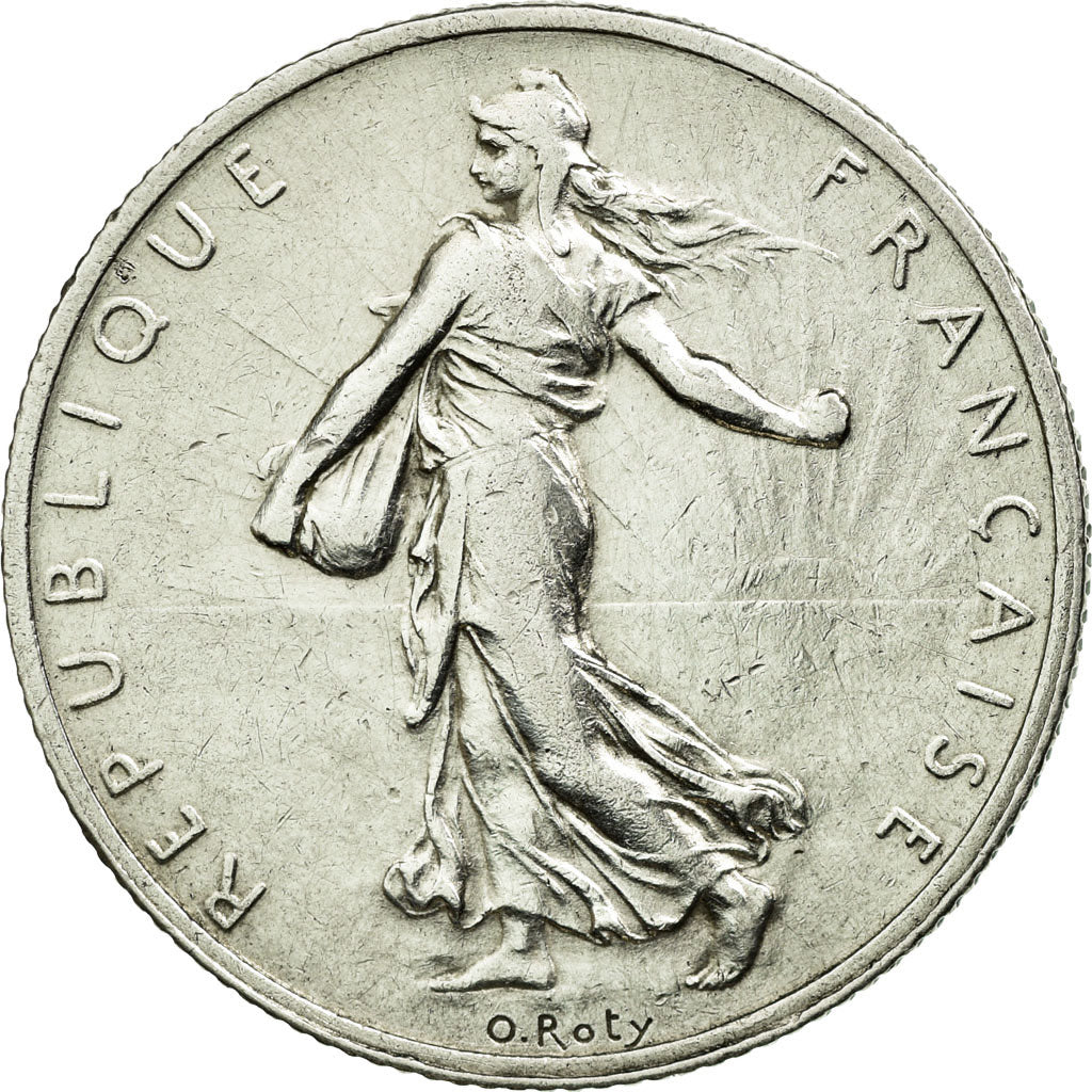 Monnaie, France, Semeuse, 2 Francs, 1912, TTB, Argent, Gadoury:532
