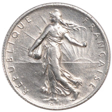 FRANCE, 2 Francs, 1914, Castelsarrasin, AU(55-58), Silver, Gadoury #532, 9.99