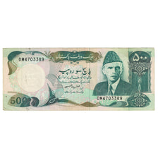Geldschein, Pakistan, 500 Rupees, KM:42, SS