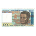 Nota, Madagáscar, 1000 Francs = 200 Ariary, Undated (1994), KM:76a, EF(40-45)