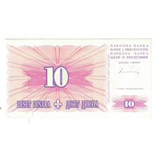 Banknote, Bosnia - Herzegovina, 10 Dinara, 1994, 1994-08-15, KM:41a, UNC(65-70)