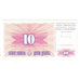 Banknote, Bosnia - Herzegovina, 10 Dinara, 1994, 1994-08-15, KM:41a, UNC(65-70)