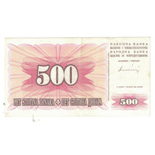 Banknote, Bosnia - Herzegovina, 500 Dinara, 1994, 1994-08-15, KM:14A, EF(40-45)