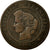 Moneta, Francia, Cérès, 5 Centimes, 1876, Bordeaux, MB, Bronzo, Gadoury:157a