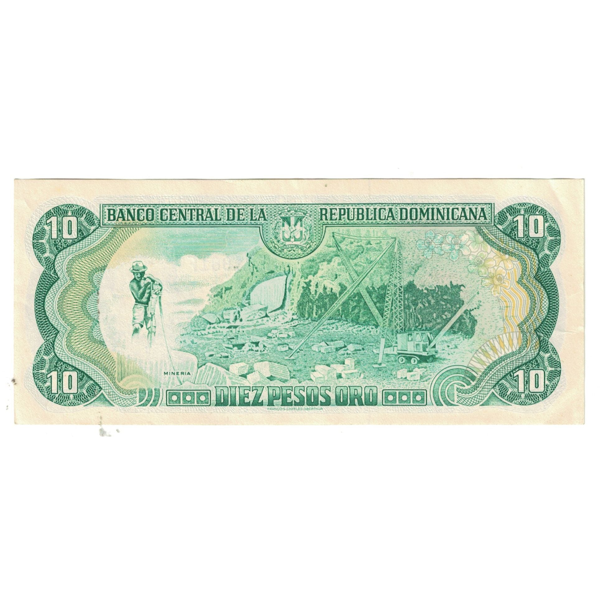 Banknote, Dominican Republic, 10 Pesos Oro, 1998, KM:119c, UNC(63)