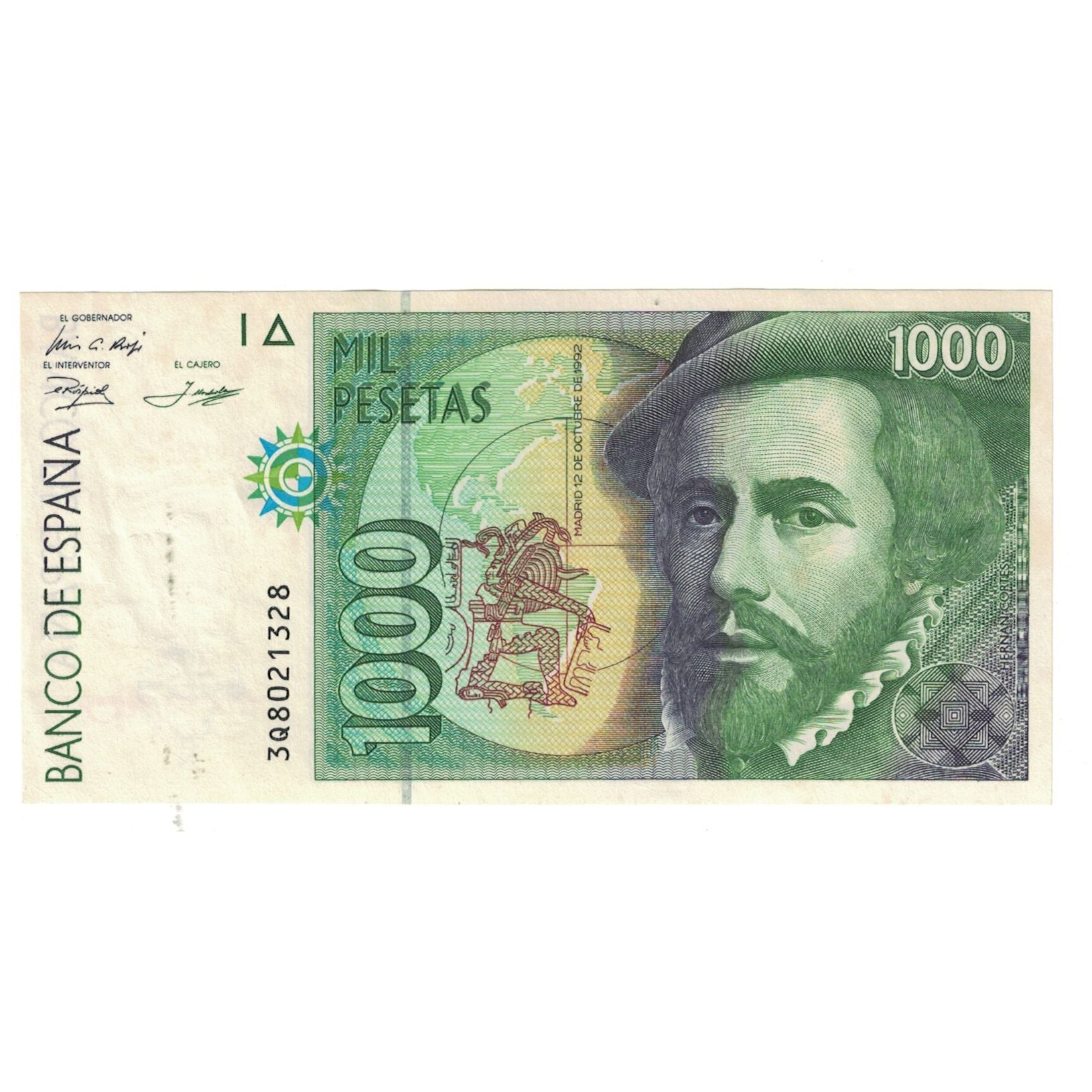 Banknote, Spain, 1000 Pesetas, KM:158, AU(55-58)