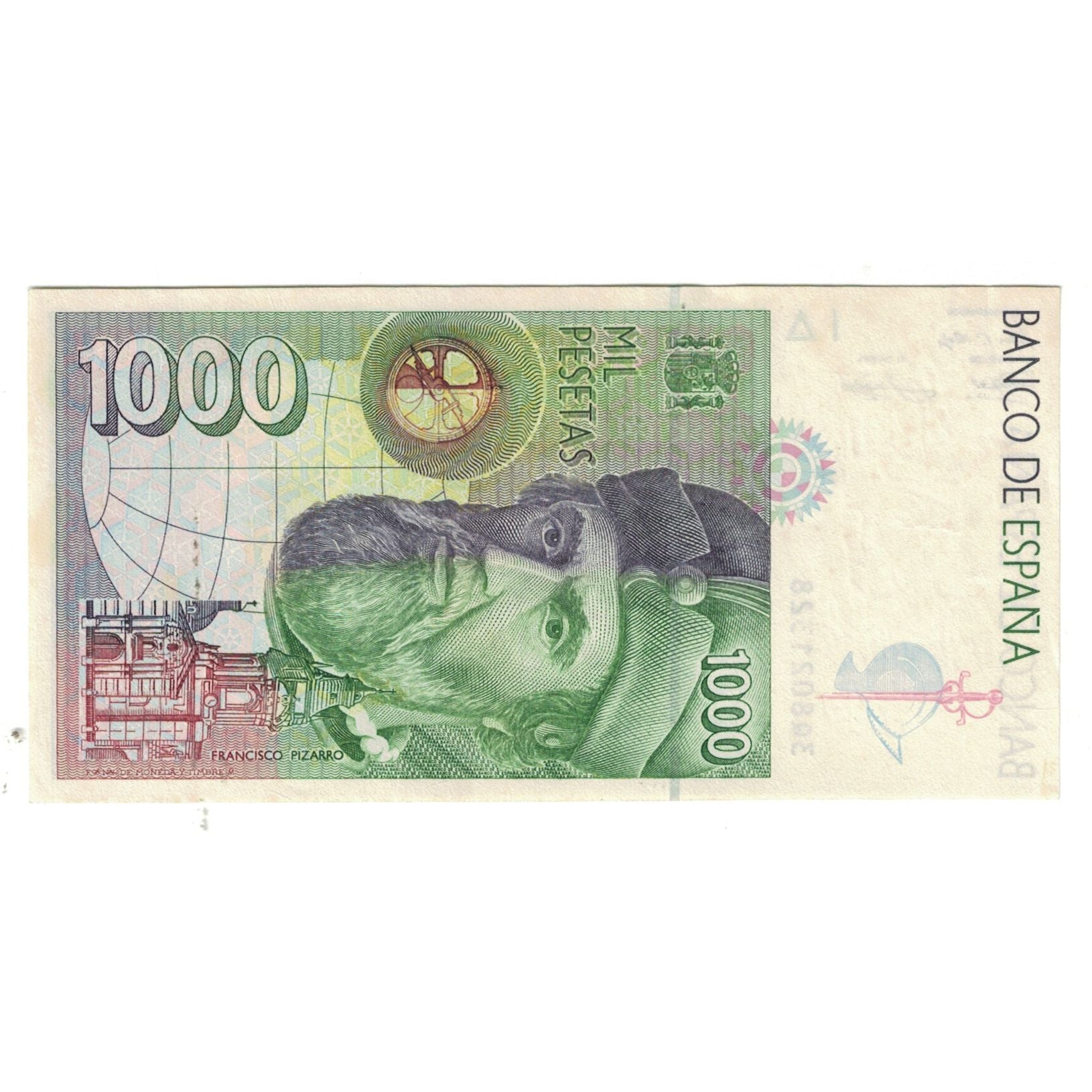 Banknote, Spain, 1000 Pesetas, KM:158, AU(55-58)