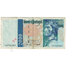 Banknote, Portugal, 2000 Escudos, 1996, 1996-02-01, KM:189c, EF(40-45)