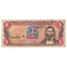 Banknote, Dominican Republic, 5 Pesos Oro, 1997, KM:131, VF(30-35)
