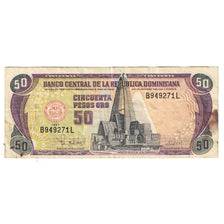 Billete, 50 Pesos Oro, 1997, República Dominicana, KM:135b, MBC