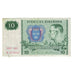 Geldschein, Schweden, 10 Kronor, KM:52e, SS