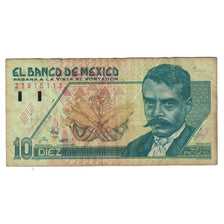 Banknote, Mexico, 10 Nuevos Pesos, KM:99, VF(20-25)