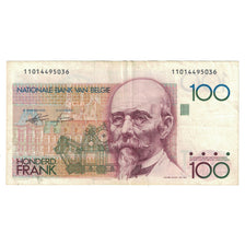 Banknot, Belgia, 100 Francs, KM:142a, EF(40-45)
