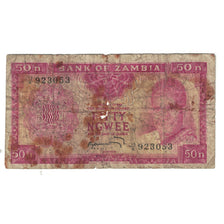 Banknote, Zambia, 50 Ngwee, 1969, KM:9a, VG(8-10)