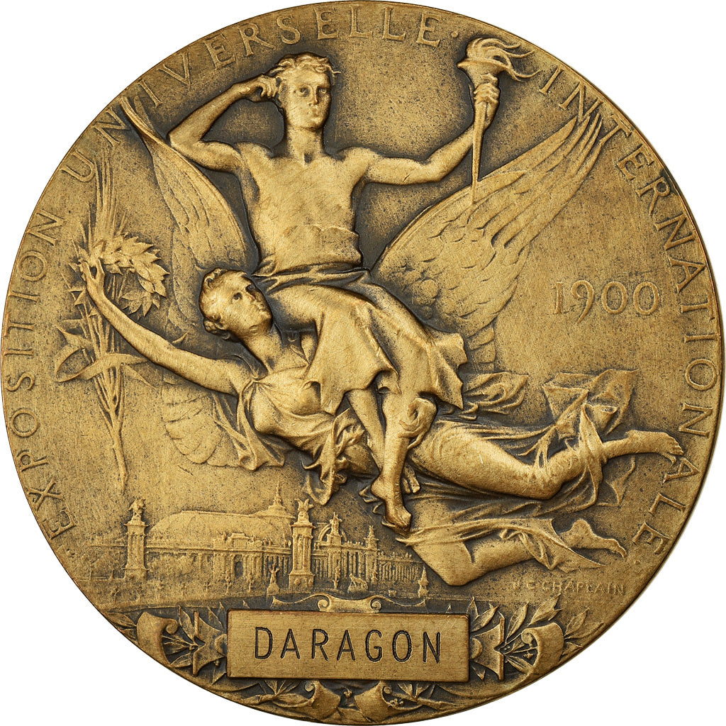 France, Medal, Exposition Universelle Internationale de 1900, Paris, 1900