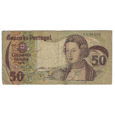 Banknot, Portugal, 50 Escudos, 1980, 1980-02-01, KM:174a, VF(20-25)