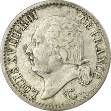 Munten, Frankrijk, Louis XVIII, Louis XVIII, 1/4 Franc, 1817, Lille, FR+