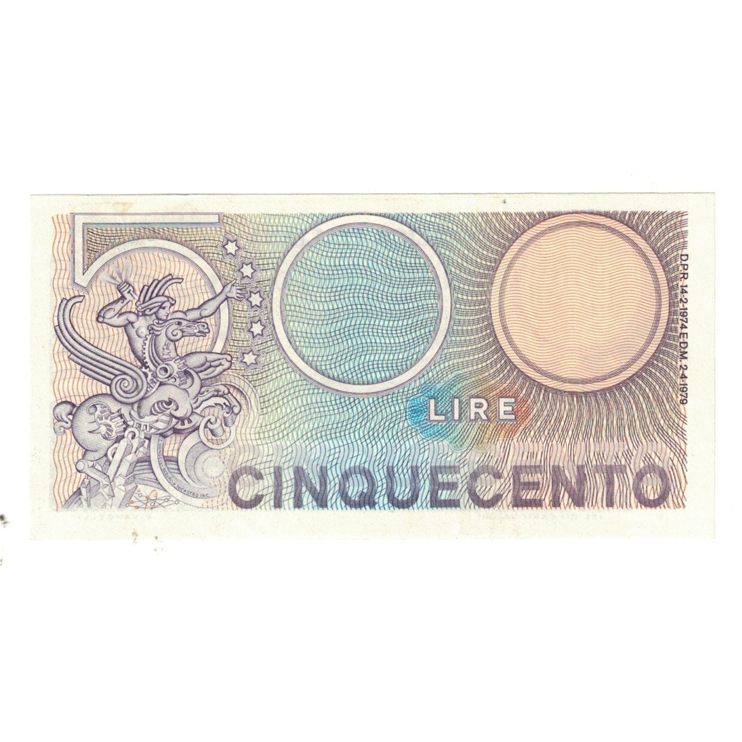 Banknote, Italy, 500 Lire, 1974, 1974-02-14, KM:94, UNC(63)