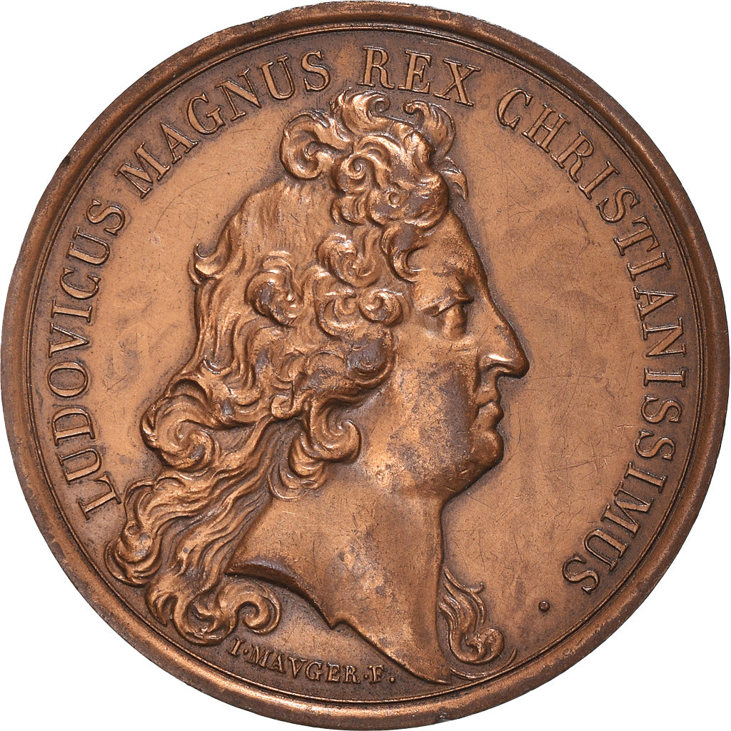 France, Médaille, Louis XIV, Château de Versailles, History, 1680, Mauger