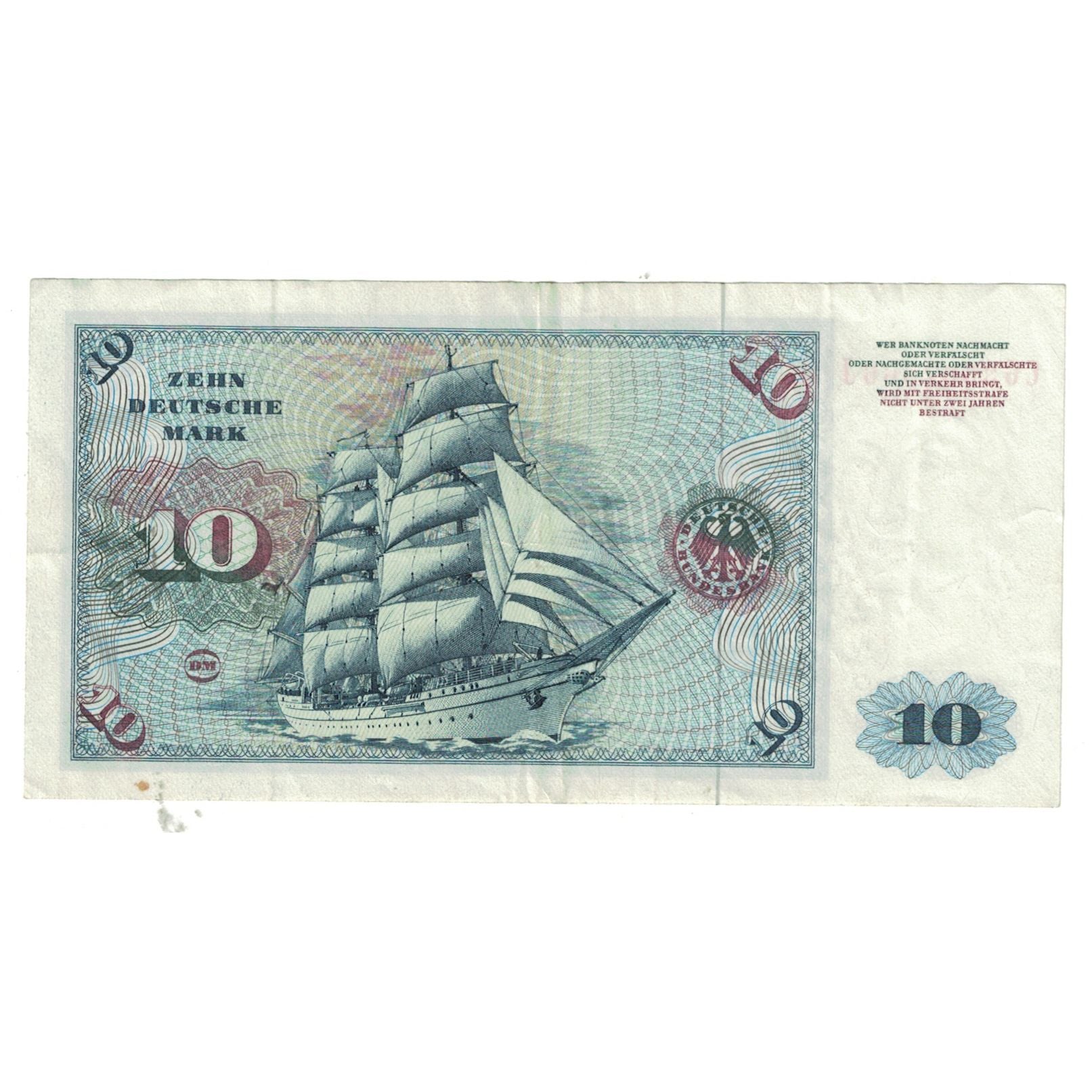 Banknote, GERMANY - FEDERAL REPUBLIC, 10 Deutsche Mark, 1977, 1977-06-01