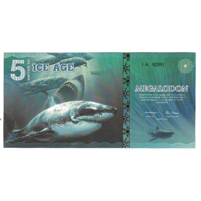 Banknote, United States, Tourist Banknote, 2015, 2015-01, 5 ICE DOLLAR
