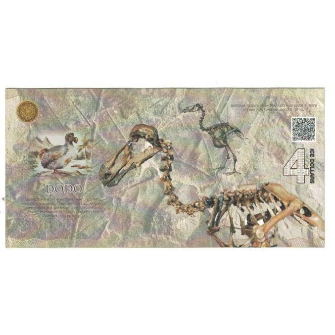 Banknote, United States, Tourist Banknote, 2015, 2015-01, 4 ICE DOLLAR DODO