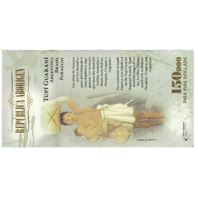 Geldschein, Australien, 150 Dollars, 2014, REPUBLICA ARBORIGEN, UNZ