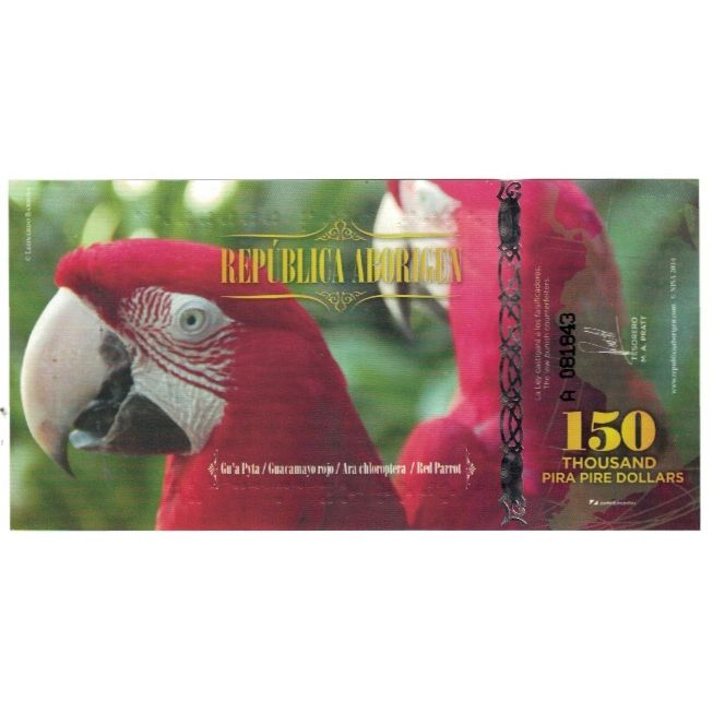 Banconote, Australia, 150 Dollars, 2014, REPUBLICA ARBORIGEN, FDS