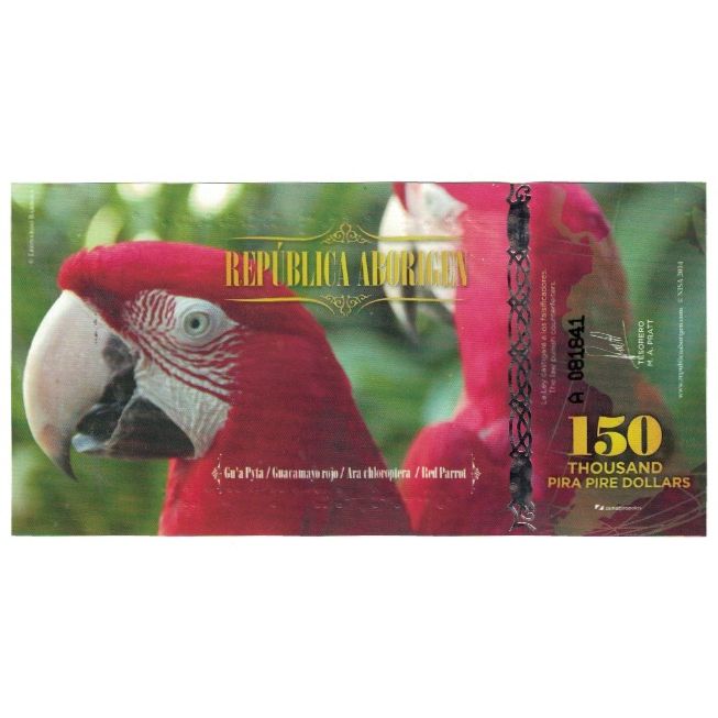 Geldschein, Australien, 150 Dollars, 2014, REPUBLICA ARBORIGEN, UNZ