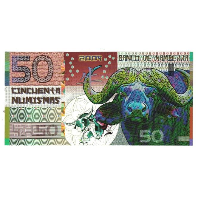 Banknote, Australia, Tourist Banknote, 2009, 50 NUMISMAS, UNC(65-70)
