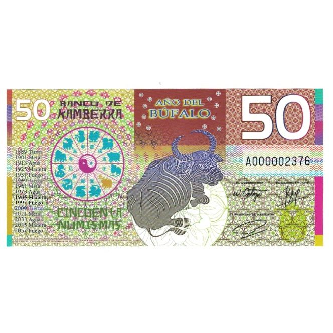 Nota, Austrália, Tourist Banknote, 2009, 50 NUMISMAS, UNC(65-70)