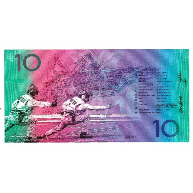 Banknote, United States, 10 Dollars, 2017, F 22 RAPTOR, UNC(65-70)