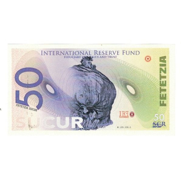 Geldschein, Vereinigte Staaten, Tourist Banknote, 2019, 50 SUCUR INTERNATIONAL