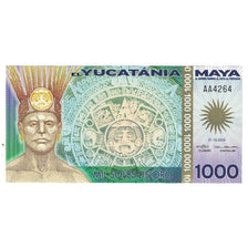 Banknote, Mexico, 1000 Soles De Oro, 2012, 2012-12-21, YUCATANIA MAYA