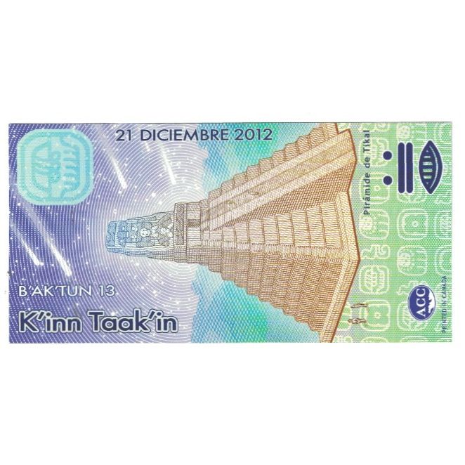 Banknote, Mexico, 1000 Soles De Oro, 2012, 2012-12-21, YUCATANIA MAYA