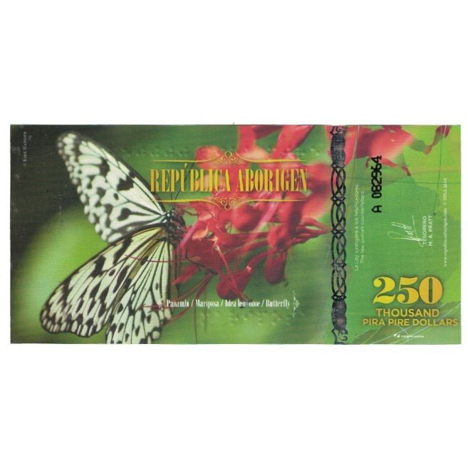 Billete, Dollar, 2014, Australia, 250 DOLLARS REPUBLICA ARBORIGEN, UNC