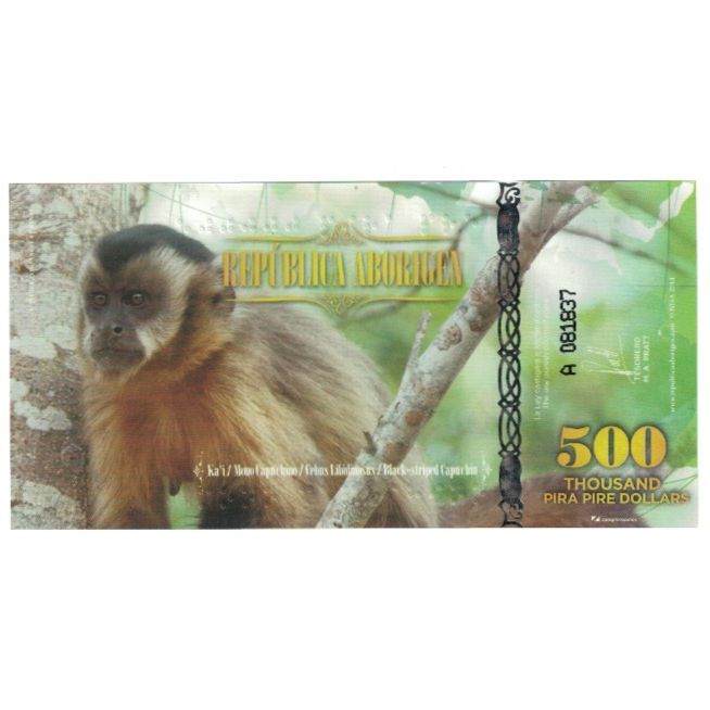 Nota, Austrália, 500 Dollars, 2014, REPUBLICA ARBORIGEN, UNC(65-70)