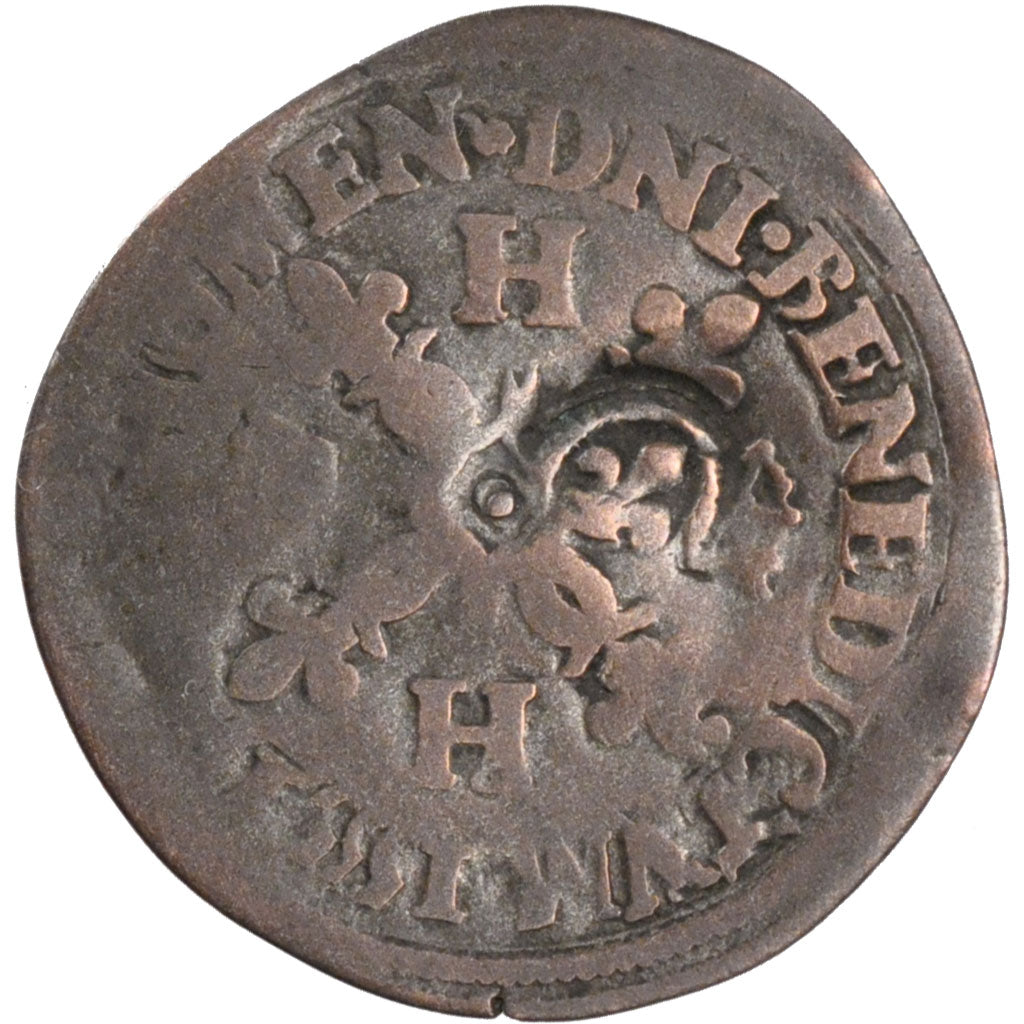 FRANCE, 15 Denarius, VF(20-25), Billon, Gadoury #21, 2.01