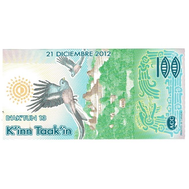 Banknote, Mexico, 2012, 2012-12-21, 2000 SOLES DE ORO YUCATAN MAYA, UNC(65-70)