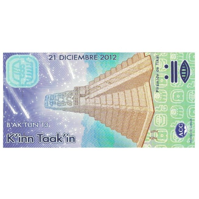 Billete, 1000 Soles De Oro, 2012, México, 2012-12-21, YUCATANIA MAYA, UNC