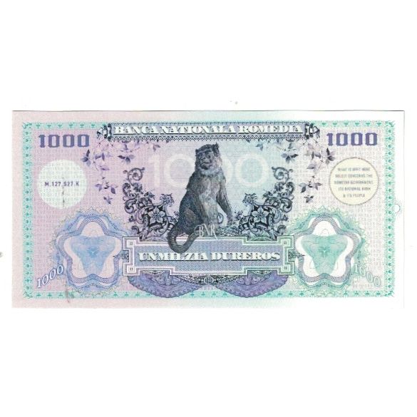 Banknote, Romania, Tourist Banknote, 2019, BANCA NATIONAL ROMEDIA 1000