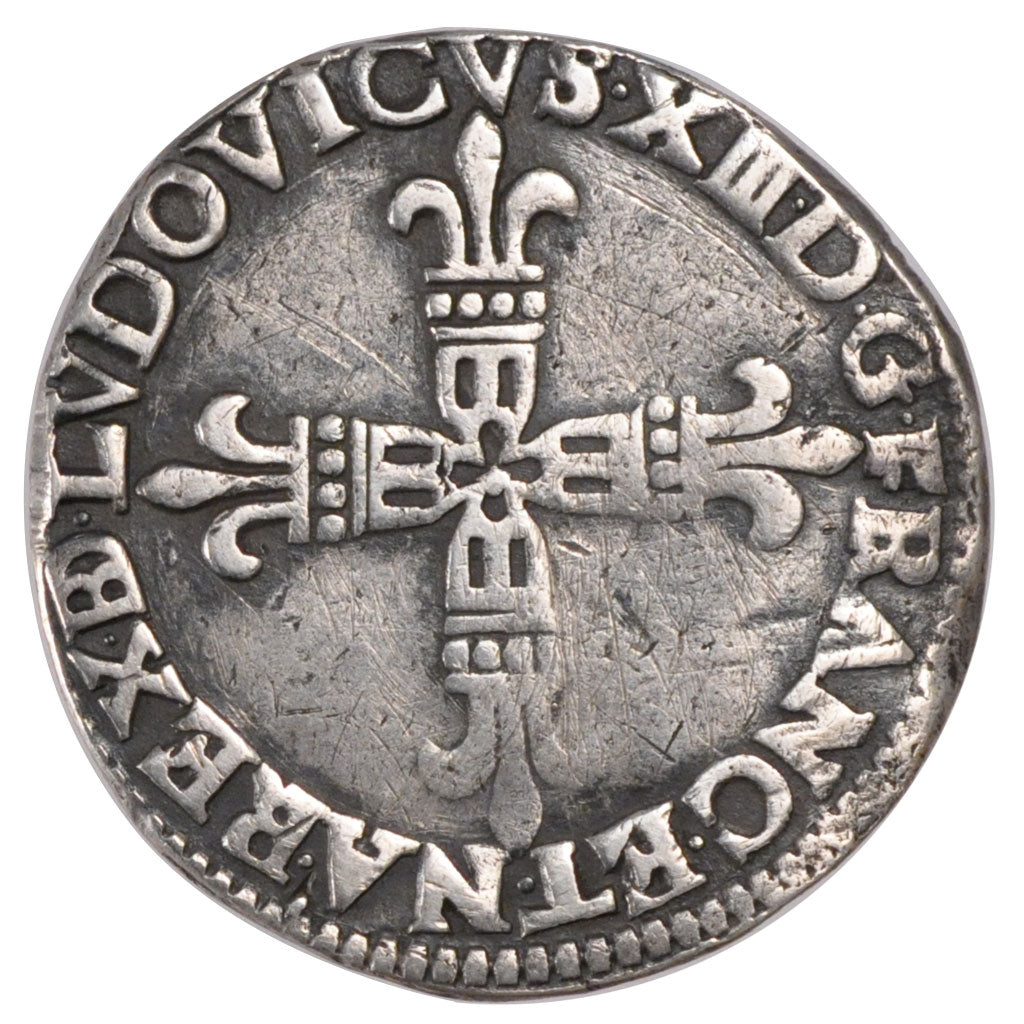 Louis XIII, 1/4 Ecu de Béarn
