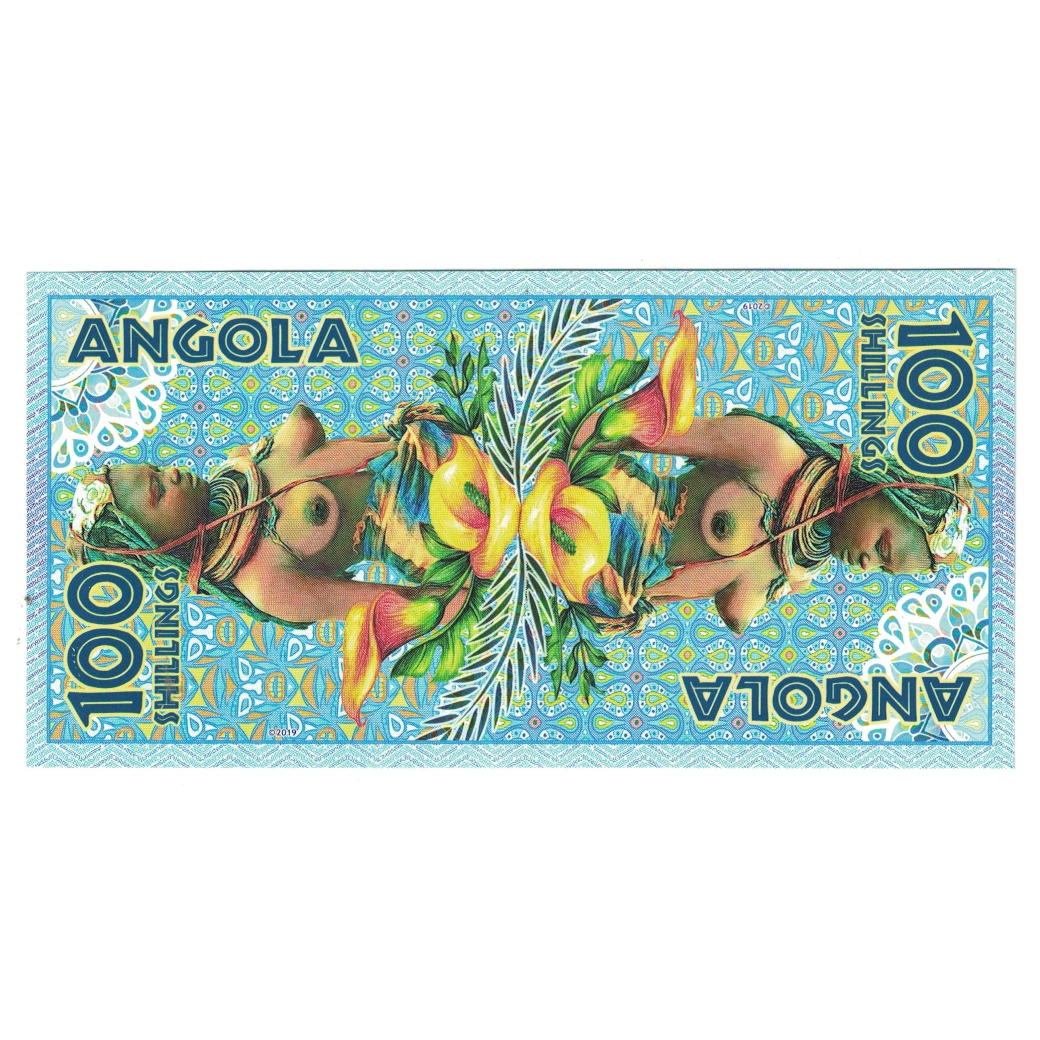 Billet, Angola, 100 Shillings, 2019, SUB SAHARIAN AFRICAN UNION, NEUF