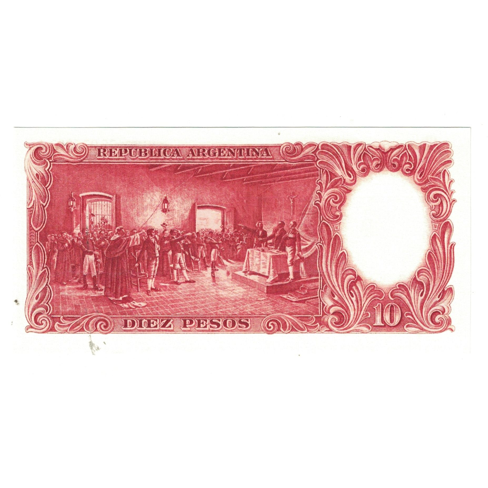 Banknote, Argentina, 10 Pesos, 1952, 1952-07-26, FANTASY BANKNOTE, UNC(65-70)