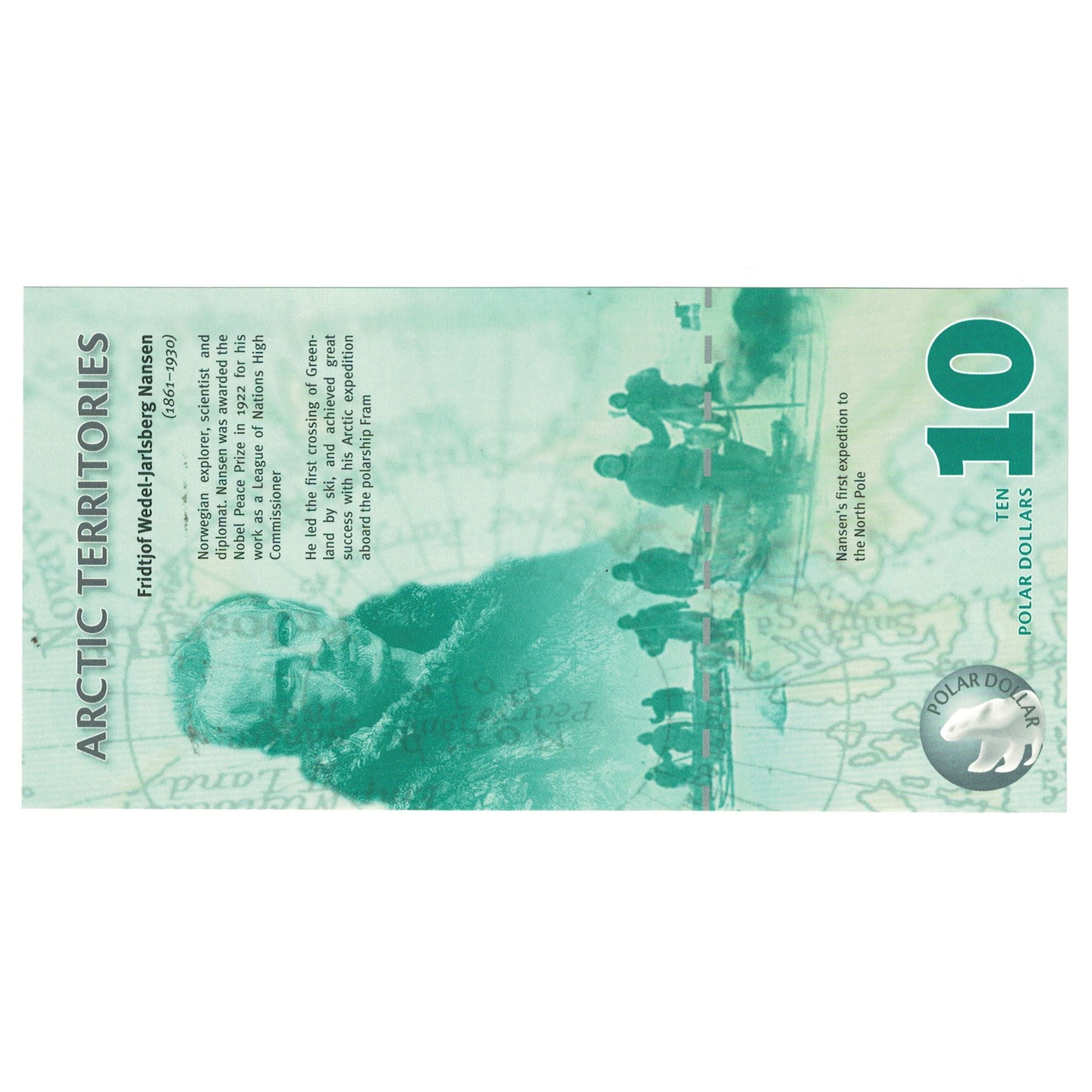 Banknote, Antarctic, 10 Dollars, 2010, UNC(65-70)