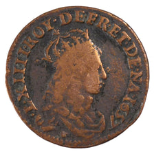 Francia, Liard, 1657, Caen, MB, Rame, Gadoury:80