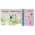 Geldschein, Vereinigte Staaten, Dollar, 2013, 2,5 DOLLAR ARTIC TERRITORIES, UNZ