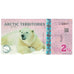 Banconote, Stati Uniti, Dollar, 2013, 2,5 DOLLAR ARTIC TERRITORIES, FDS